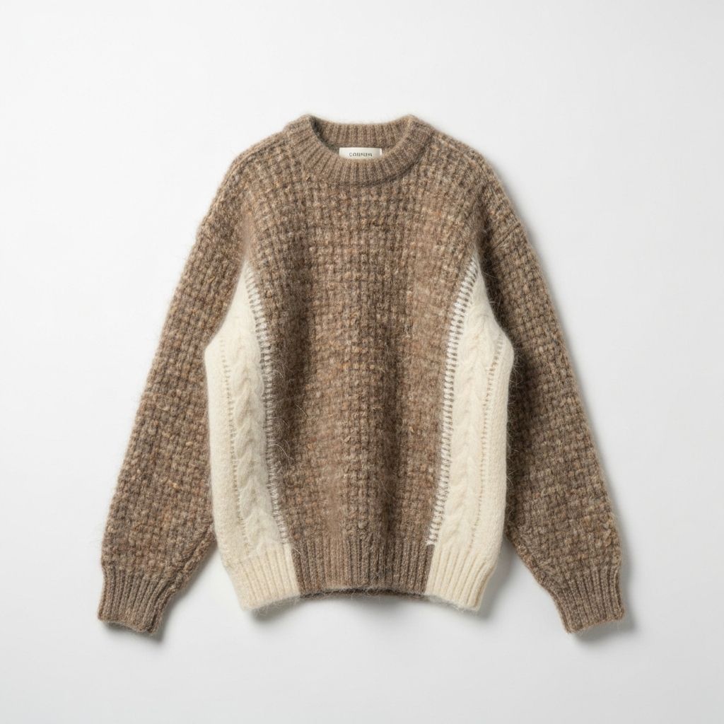 MARANT ÉTOILE Drussell Striped Mohair-Blend Sweater