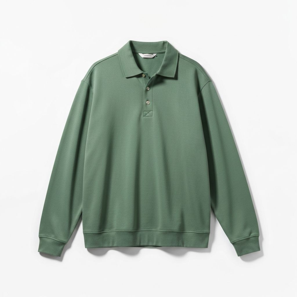 Pangaia DNA Heavyweight Polo Sweatshirt